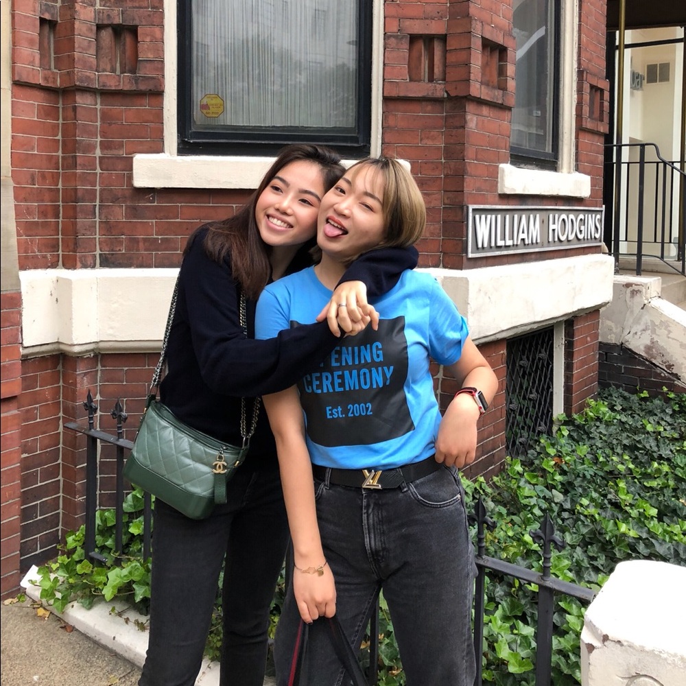 Opening Ceremony Unisex Box Logo Blue Tee